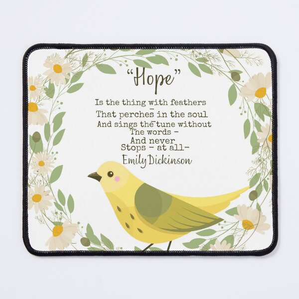 Item preview, Emily Dickinson Hope Poem designed and sold by Dollfacedesign.