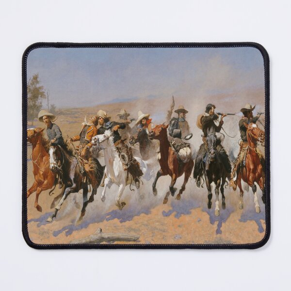 Item preview, Frederic Remington's A Dash for the Timber designed and sold by mosfunky.