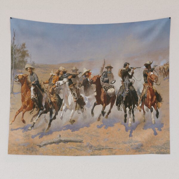 Item preview, Frederic Remington's A Dash for the Timber designed and sold by mosfunky.