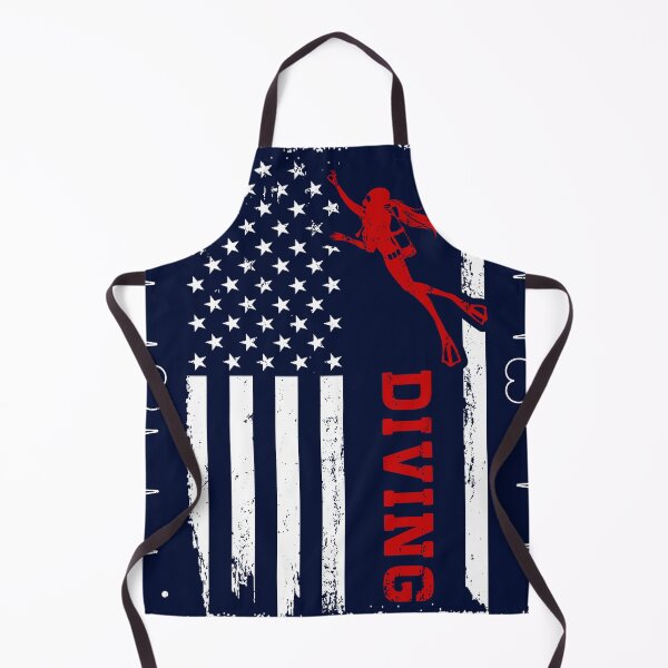 Item preview, Diving USA Flag designed and sold by ChuckyStore79.