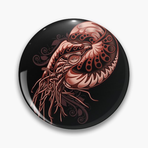 Item preview, Tattoo Nautilus Red designed and sold by HexOne.