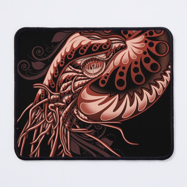 Item preview, Tattoo Nautilus Red designed and sold by HexOne.