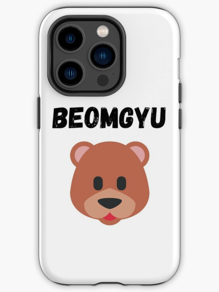 TXT Beomgyu Teddy Bear Cell Phone Crossbody Bag