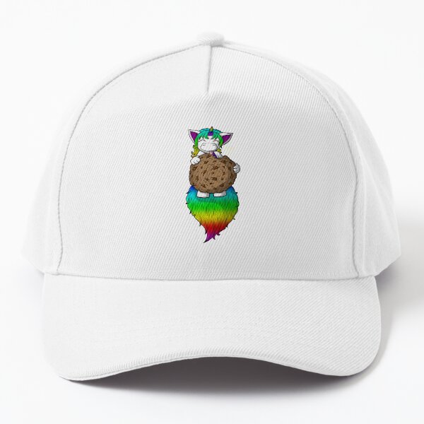 Cookie Derpicorn: Rainbow & Chocolate Chip Baseball Cap
