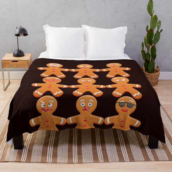 Item preview, Cool Gingerbread  Emoticon Face Christmas designed and sold by TheHumbleLemon.