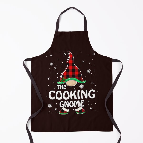 Item preview, Cooking Gnome Buffalo Plaid Matching Family Christmas Pajama designed and sold by TheHumbleLemon.