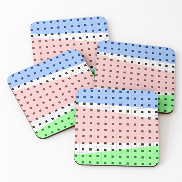Item preview, Splash of Color Rotating Windmill Tile Pattern designed and sold by ArashiiGames.