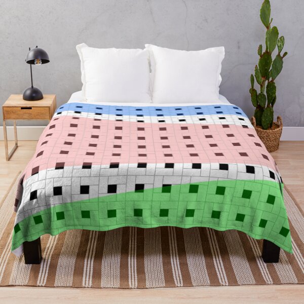 Item preview, Splash of Color Rotating Windmill Tile Pattern designed and sold by ArashiiGames.