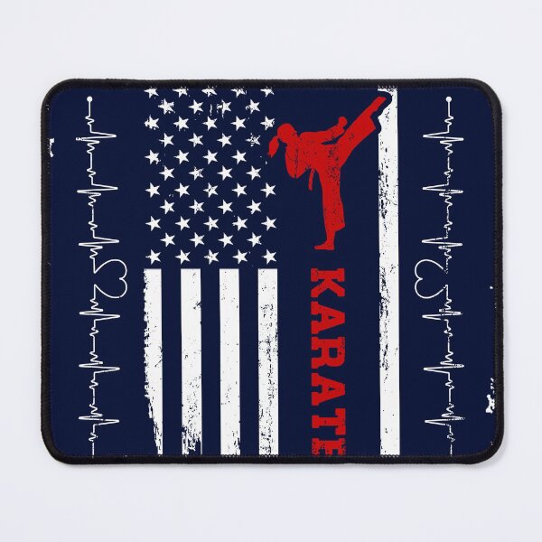 Item preview, Karate USA Flag designed and sold by ChuckyStore79.
