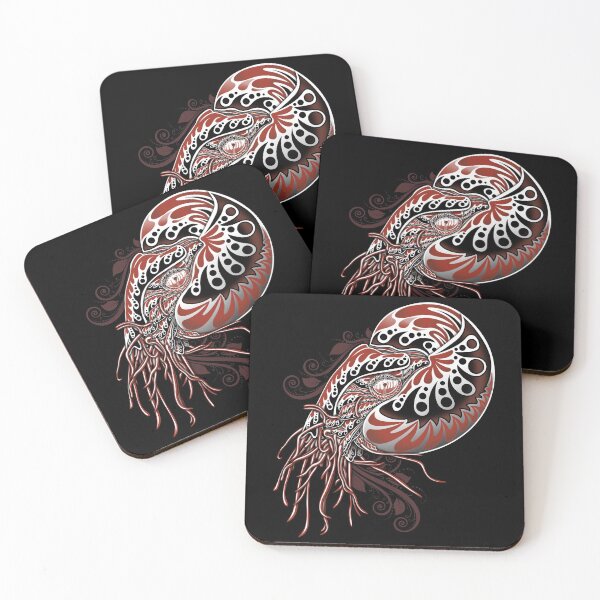 Item preview, Tattoo Nautilus White designed and sold by HexOne.