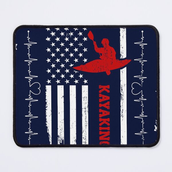 Item preview, Kayaking USA Flag designed and sold by ChuckyStore79.