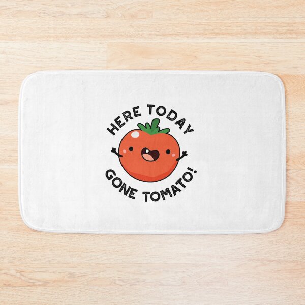 Item preview, Here Today Gone Tomato Funny Veggie Puns  designed and sold by punnybone.