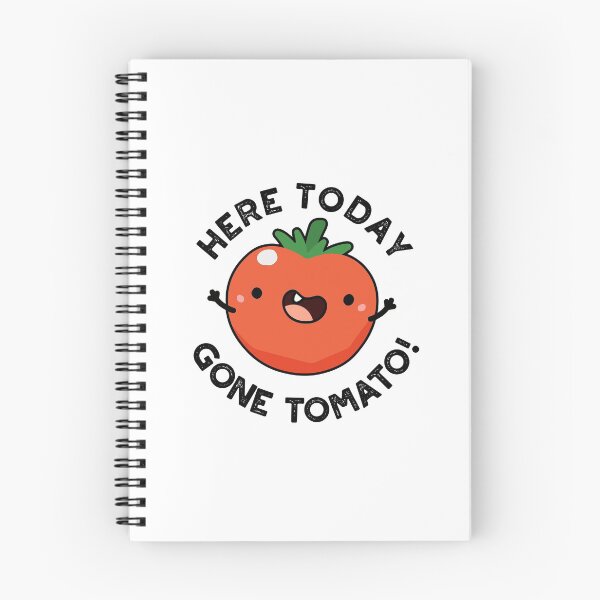 Item preview, Here Today Gone Tomato Funny Veggie Puns  designed and sold by punnybone.
