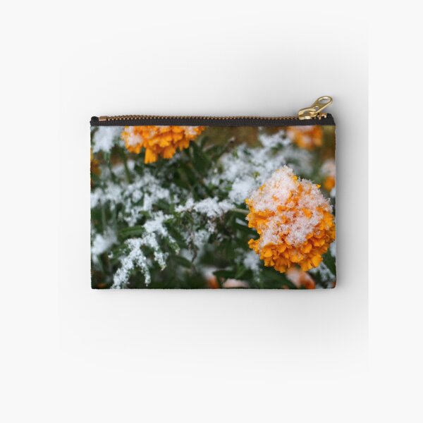 Item preview, First snow on yellow flowers designed and sold by mrivserg.
