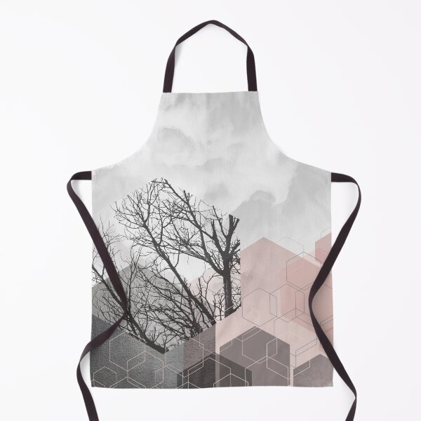 Item preview, Pink and Grey Hexagon Art II designed and sold by UrbanEpiphany.