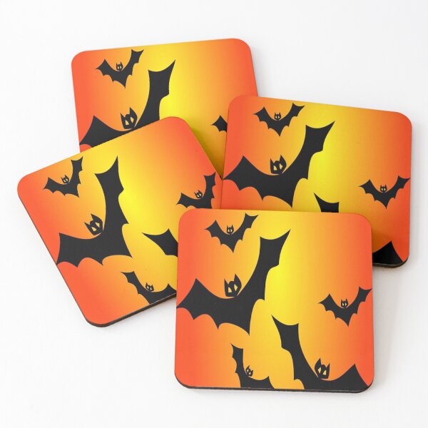 Item preview, Halloween bats designed and sold by jeronimobadwolf.