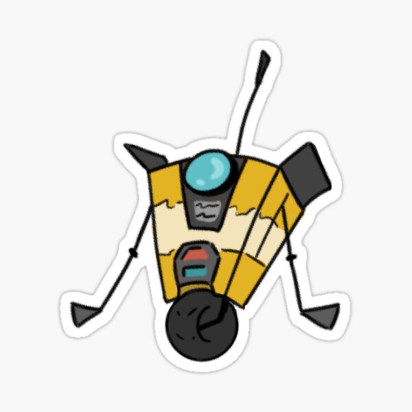 Vista previa del artículo con la obra «Doodle de claptrap», diseñado y vendido por AlphaSpook.