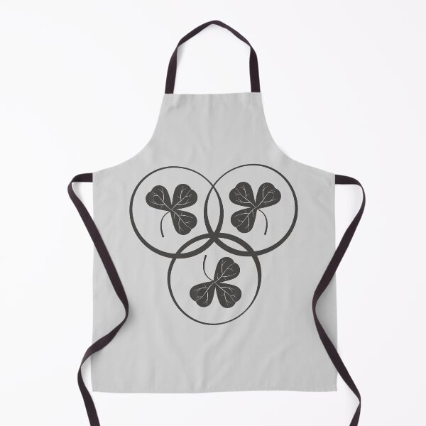 Item preview, Three grey shamrock leaf patterns designed and sold by DKdesigns27.