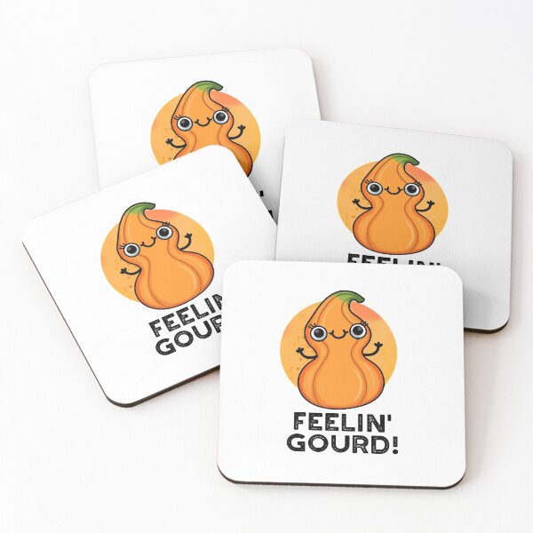 Item preview, Feelin Gourd Funny Veggie Puns  designed and sold by punnybone.