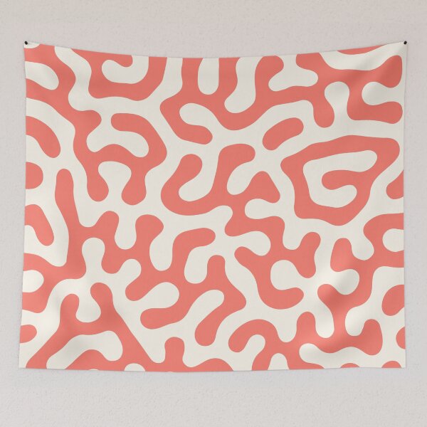 Item preview, Pastel Coral Reef Abstract Pattern Design  designed and sold by patternsoup.