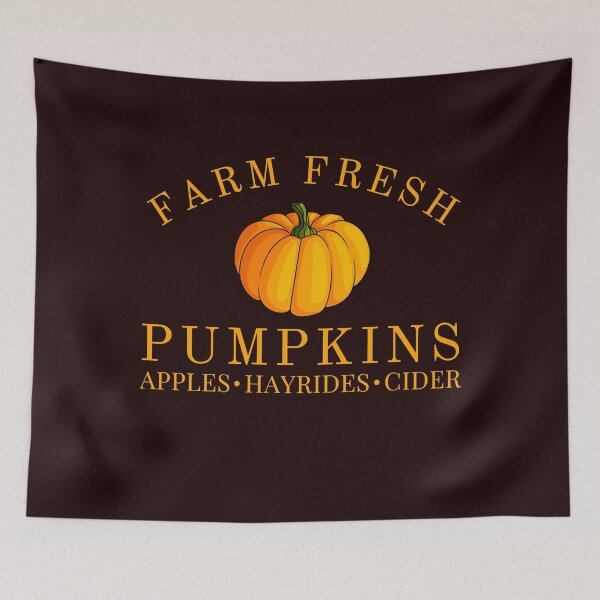 Item preview, Farm Fresh Pumpkins Apples Hayrides Cider Thanksgiving Fall designed and sold by TheHumbleLemon.