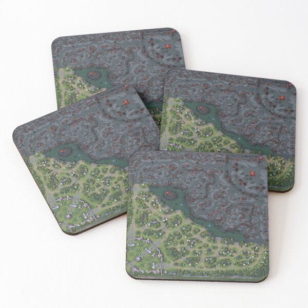Item preview, DOTA 2 Mini Map Full Zoomed out, Classic Version designed and sold by hayesade.