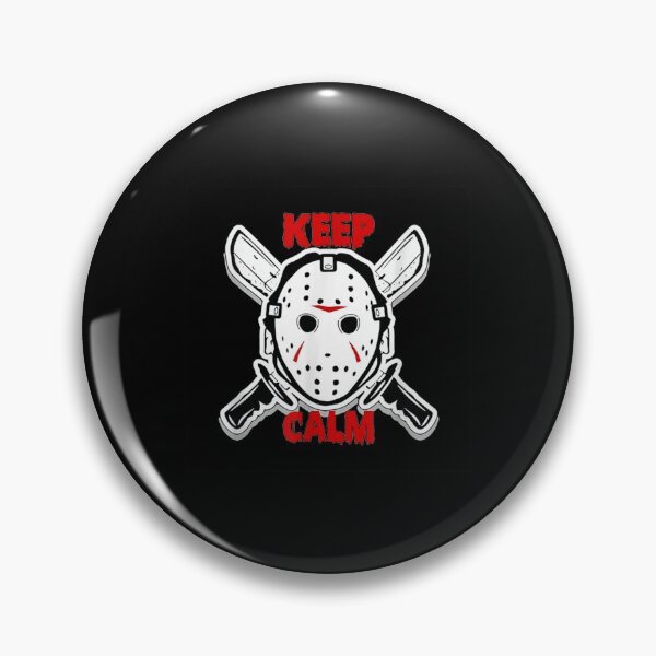Item preview,  Keep Calm Horror Character Wearing Mark Collab designed and sold by olivee79.