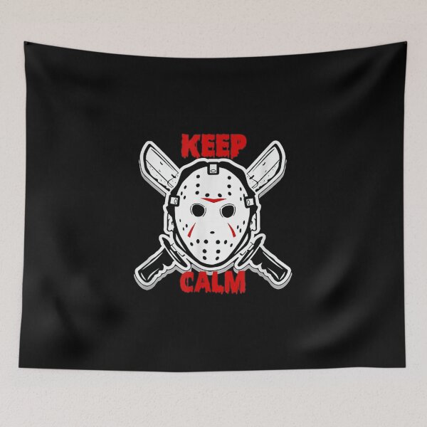 Item preview,  Keep Calm Horror Character Wearing Mark Collab designed and sold by olivee79.