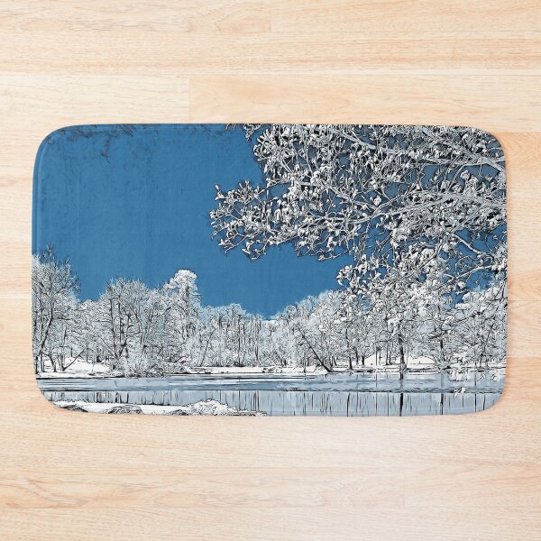 Item preview, Winter Landscape Сolor print designed and sold by artdragongift 15.