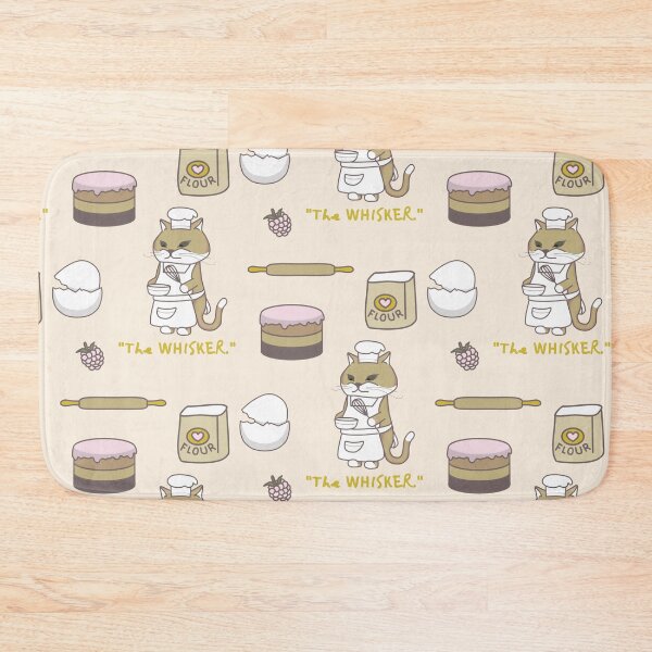 Item preview, The Whisker Cat Baking Essentials Pattern - Baking Hobby Profession designed and sold by ViewerEqualsPhoton.