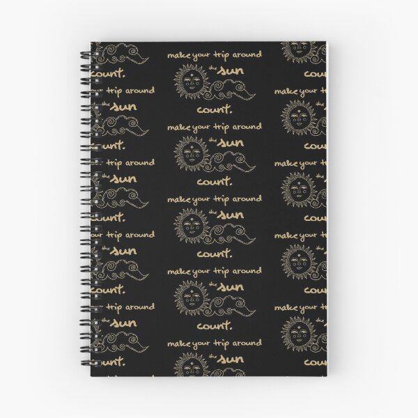 Item preview, Words of Wisdom - Make Your Trip Around the Sun Count designed and sold by AlohaHound.