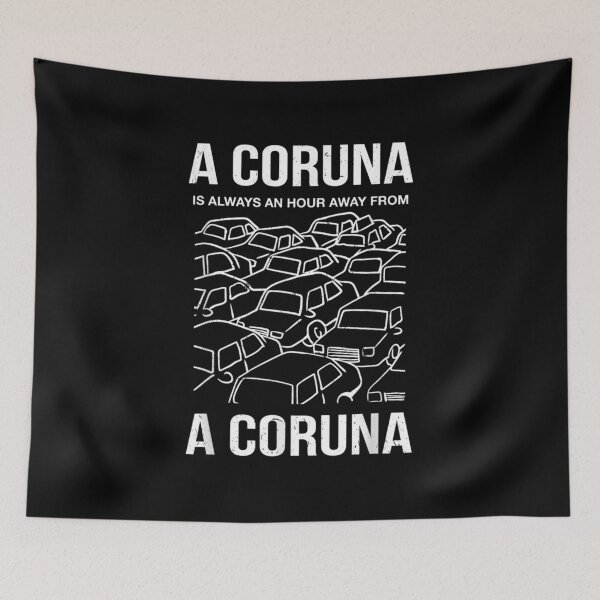 Item preview,  Coruna Hour Away From Spain Joke Corunnan designed and sold by olivee79.