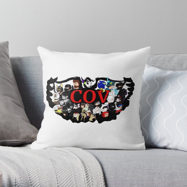 CoV Throw Pillow