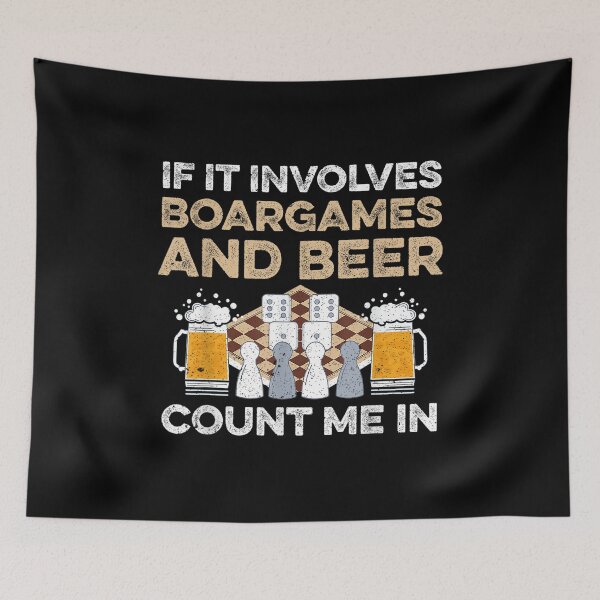 Item preview,  Board Games Beer Funny Game Lovers designed and sold by eaedith33.