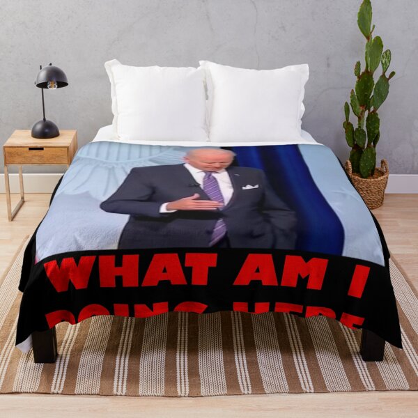 Item preview, WHAT AM I DOING HERE Joe Biden  designed and sold by shitpostanon.