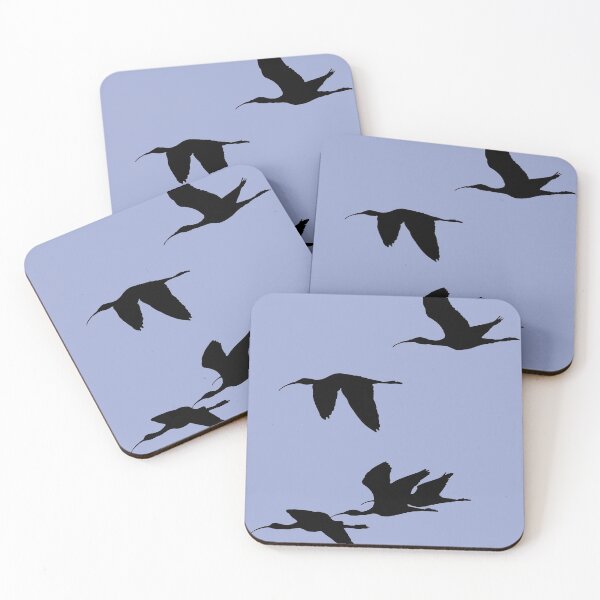 Item preview,  Silhouette of Ibises In Flight designed and sold by taiche.