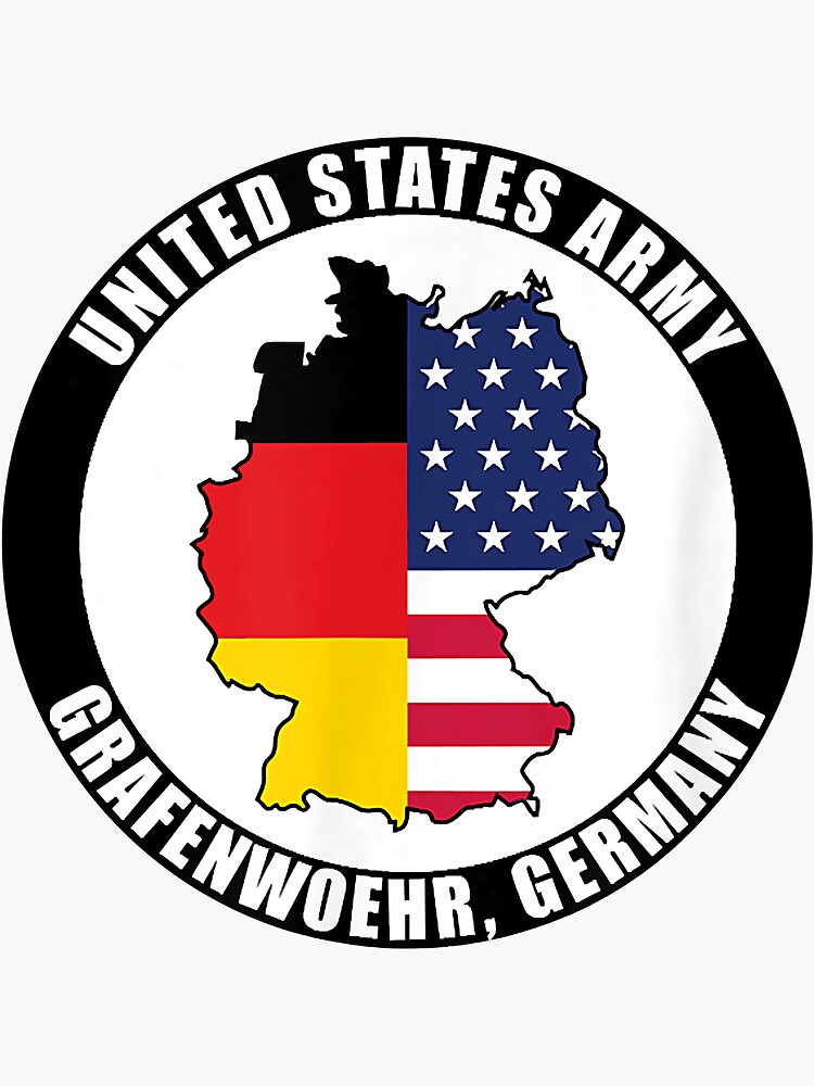"Grafenwoehr Germany United States Army Military Veteran Gift" Sticker