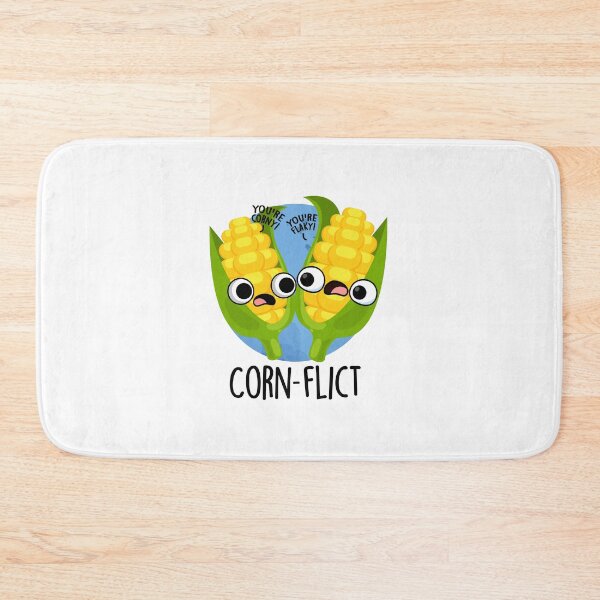 Item preview, Corn-flict Funny Corn Puns  designed and sold by punnybone.