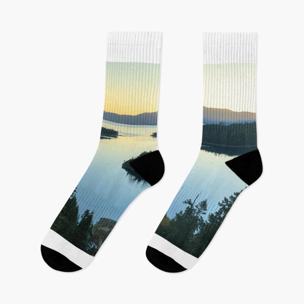Item preview, Dawn over Emerald Bay and Fannette Island in South Lake Tahoe designed and sold by yhelfman.