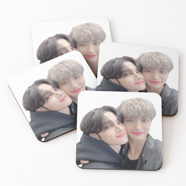 Item preview, ATEEZ Wooyoung & Seonghwa designed and sold by HaloHaloShine.