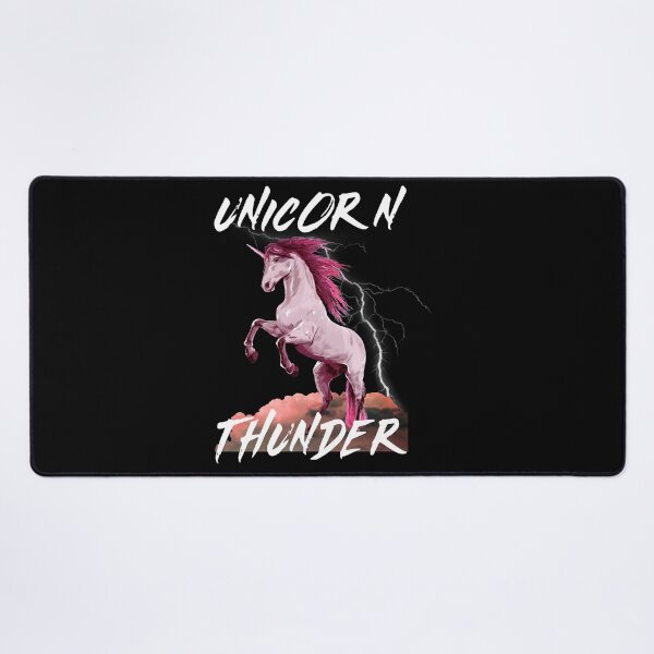 Item preview, Pink Unicorn Thunder Graphic Design designed and sold by TheWildFlix.