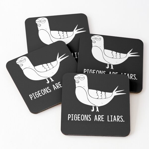 Item preview, Pigeons Are Liars - Birds Are Not Real Classic T-Shirt designed and sold by SugarrMonkey.