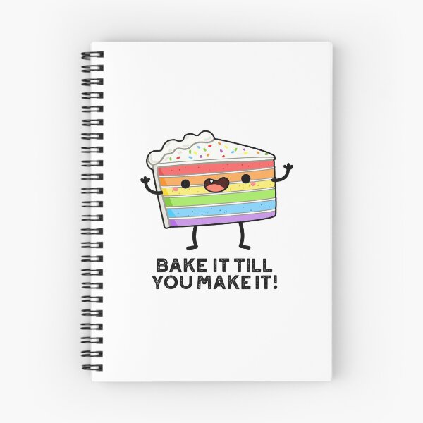 Item preview, Bake It Till YOU Make It Funny Baking Puns  designed and sold by punnybone.