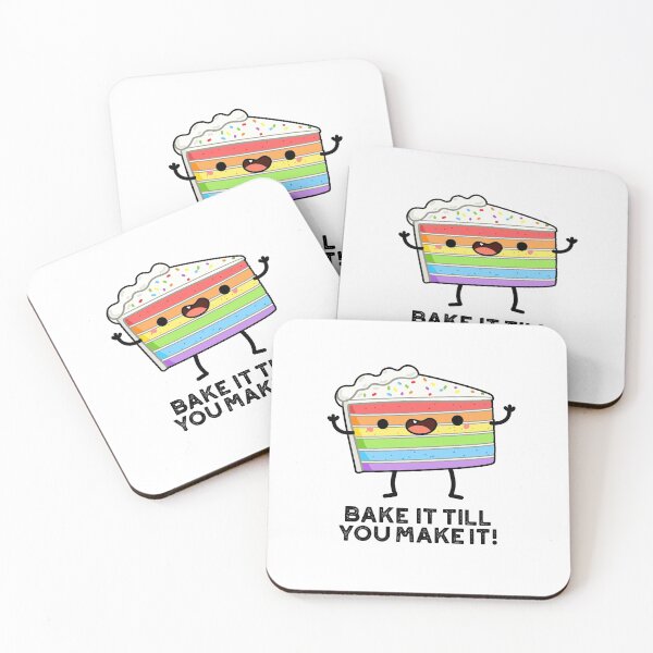 Item preview, Bake It Till YOU Make It Funny Baking Puns  designed and sold by punnybone.