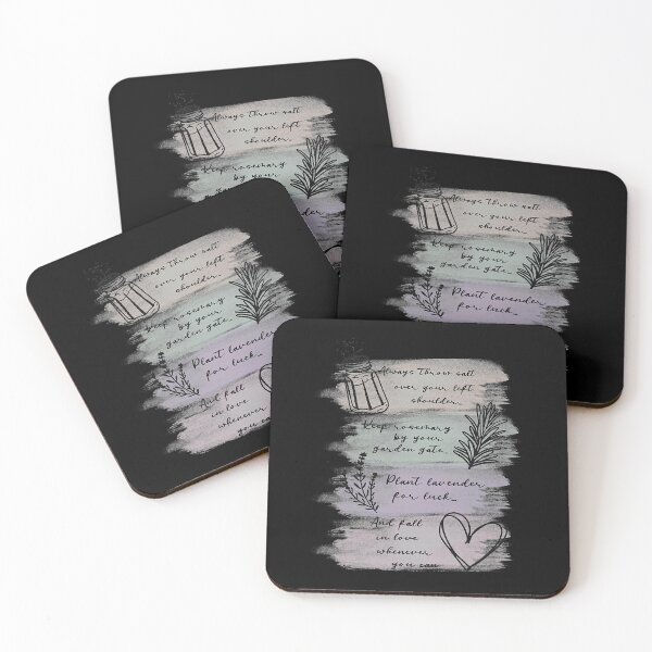 Item preview, Always Throw Spilled Salt Practical Magic Inspirit Quote  designed and sold by TarahHimanga.