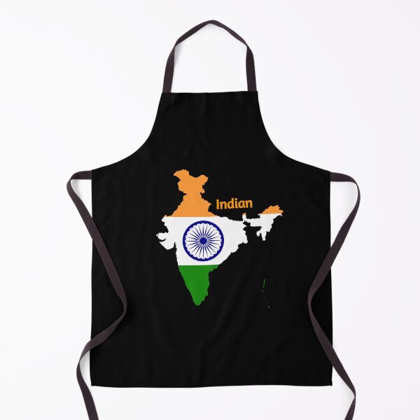 Item preview, India flag on Indian map      tiranga  designed and sold by Menariya.