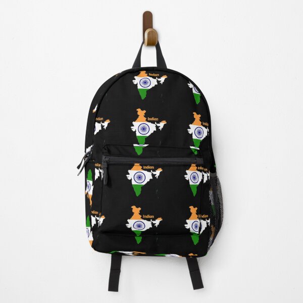 Item preview, India flag on Indian map tiranga designed and sold by Menariya.