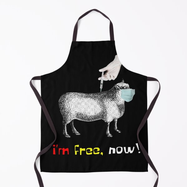 Item preview, I'm Free Now Face Mask And Vaccine Mocking Design designed and sold by InStockShop.