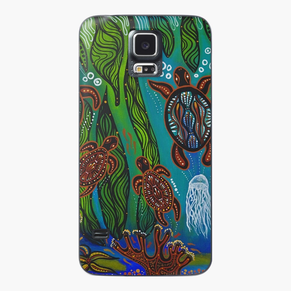 Sea Turtle (Saltwater Dreaming) Native Creations Samsung Galaxy Phone Case