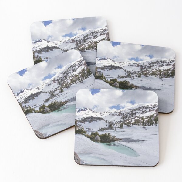 Item preview, Views of frozen Fontanillis Lake and Dicks Peak in late Spring designed and sold by yhelfman.